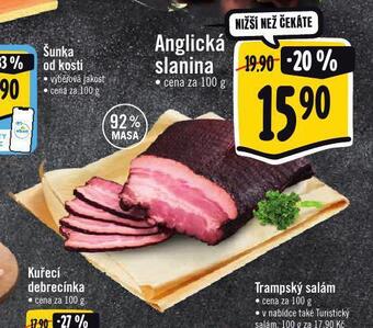 Albert Anglická slanina nabídka