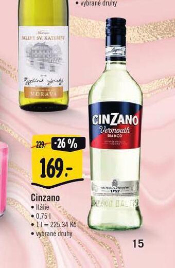 Albert Cinzano nabídka