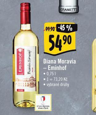Albert Diana moravia - eminhof nabídka