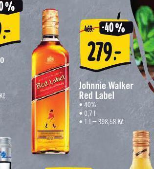 Albert Johnie walker red label nabídka