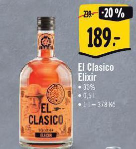 Albert El clasico elixir nabídka