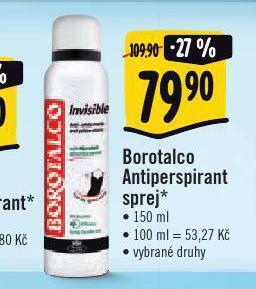 Albert Borotalco antiperspirant sprej nabídka