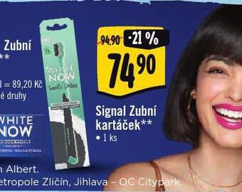 Albert Signal zubní kartáček nabídka