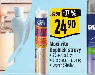 Albert Maxi vita doplněk stravy nabídka