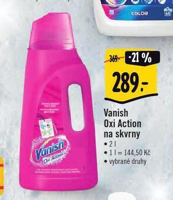 Albert Vanish oxi action na skvrny nabídka