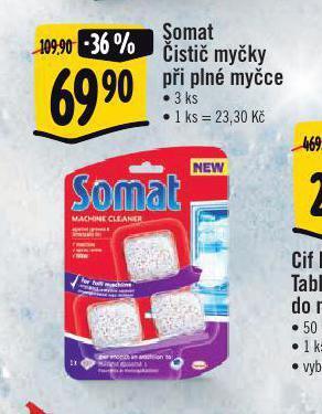 Albert Somat čistič myčky nabídka