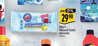 Albert Albert vlhčené čistící ubrousky nabídka