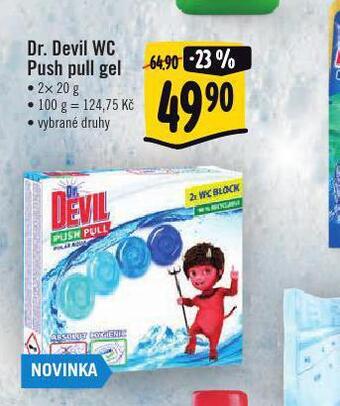 Albert Dr. devil wc push pull gel nabídka