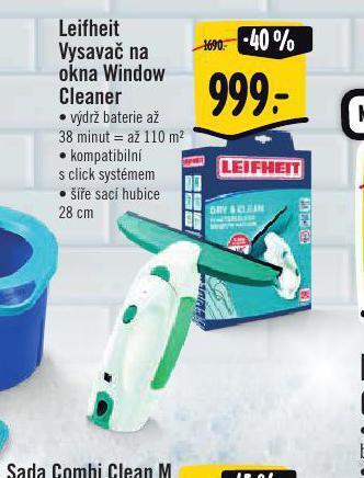 Albert Leifheit vysavač na okna windows cleaner nabídka