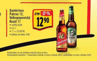 Albert Pivo gambrinus patron 12 nabídka