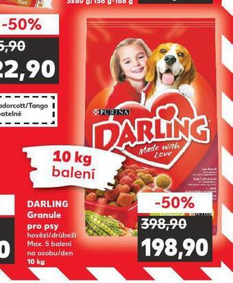 Kaufland Darling granule pro psy nabídka