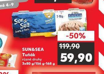 Kaufland Sun & sea tuňák nabídka