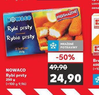 Kaufland Nowaco rybí prsty nabídka