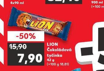 Kaufland Lion čokoládová tyčinka nabídka