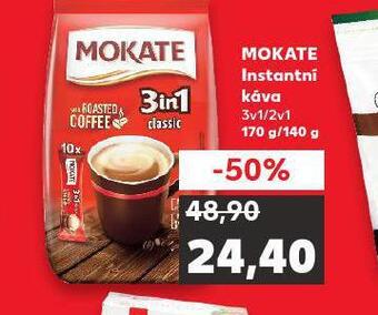 Kaufland Mokate instantní káva nabídka