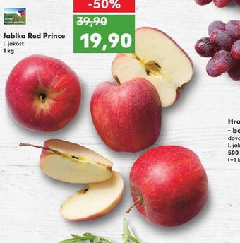 Kaufland Jablka red prince nabídka