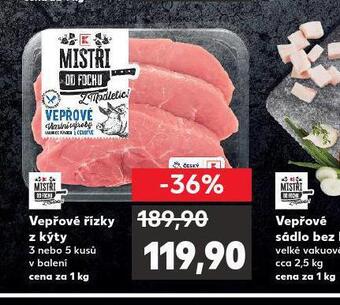 Kaufland Vepřové řízky z kýty nabídka
