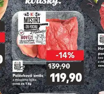 Kaufland Polévková směs z mladého býka nabídka