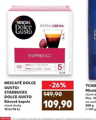 Kaufland Nescafé dolce gusto nabídka