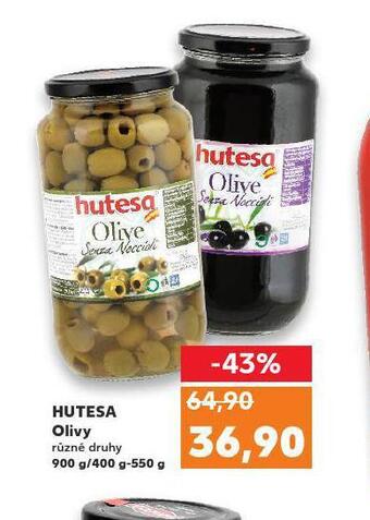 Kaufland Hutesa olivy nabídka
