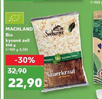 Kaufland Machland bio kysané zelí nabídka