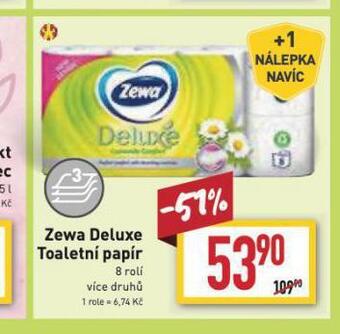 Billa Zewa toaletní papír nabídka