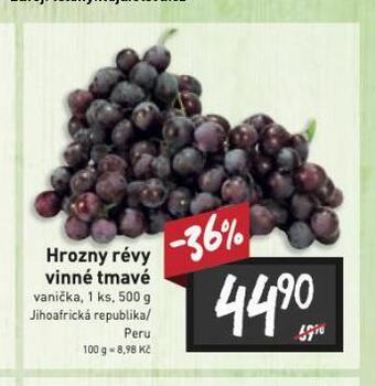 Billa Hrozny révy vinné tmavé nabídka
