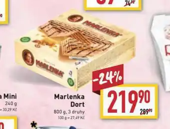 Billa Marlenka dort nabídka