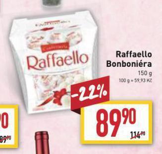 Billa Raffaello bonboniéra nabídka