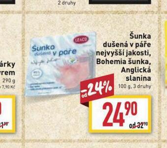 Billa Bohemia šunka nabídka