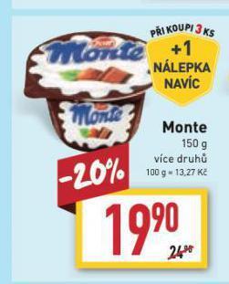 Billa Monte nabídka