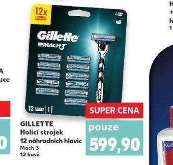 Kaufland Gillette holicí strojek nabídka