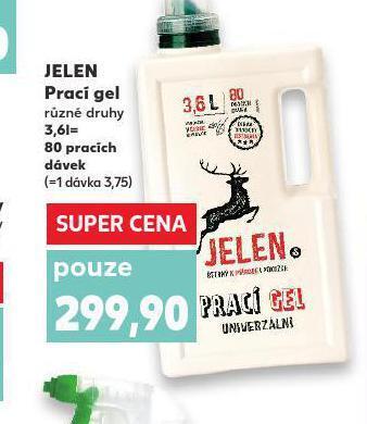 Kaufland Jelen prací gel nabídka