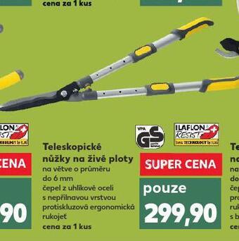 Kaufland Teleskopické nůžky na živé ploty nabídka