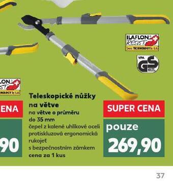 Kaufland Teleskopické nůžky na větve nabídka