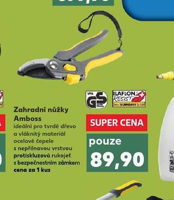 Kaufland Zahradní nůžky amboss nabídka