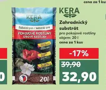 Zahradnický substrát pro pokojové rostliny