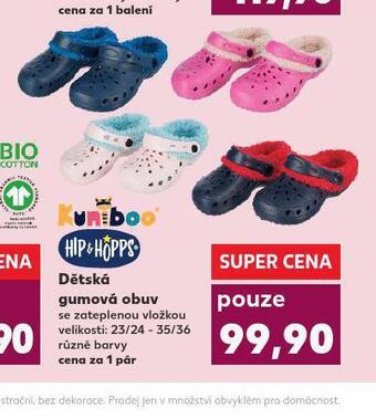 Kaufland Dětská gumová obuv nabídka