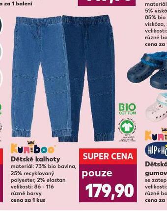 Kaufland Dětské kalhoty nabídka