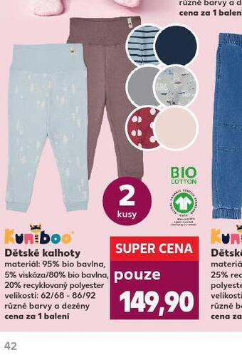Kaufland Dětské kalhoty nabídka