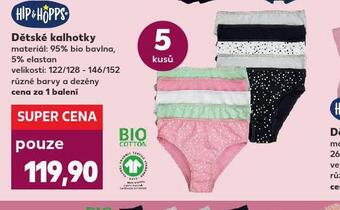 Kaufland Dětské kalhotky nabídka