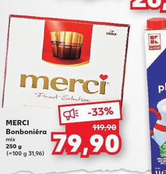 Kaufland Merci bonboniéra nabídka