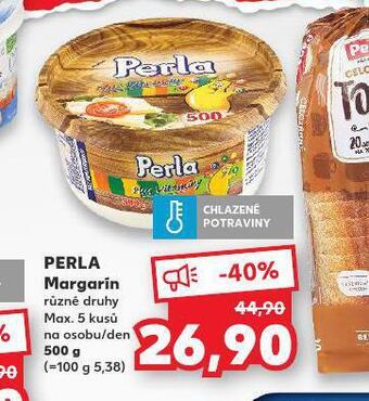 Kaufland Perla margarín nabídka