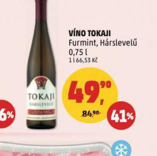 Penny Market Víno tokaji nabídka