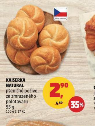 Penny Market Kaiserka natural nabídka