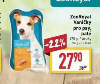 Billa Zooroyal vaničky pro psy nabídka