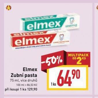 Billa Elmex zubní pasta nabídka