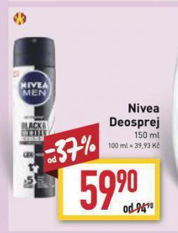 Billa Nivea deosprej nabídka
