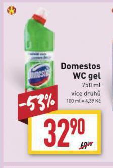 Billa Domestos wc gel nabídka