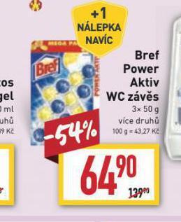 Billa Bref wc závěs nabídka
